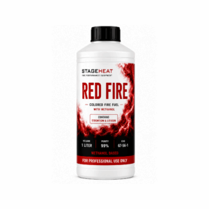 StageHeat Red Fire gekleurde brandstof voor rode vlammen