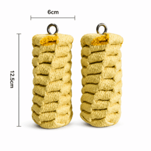 Twista Fire Poi Head (12 × 6 cm) front measurements enhanced