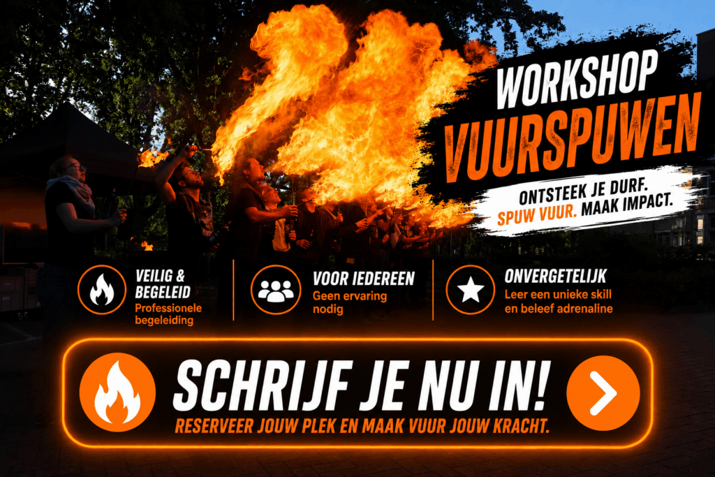 Workshop Vuurspuwen Call to Action